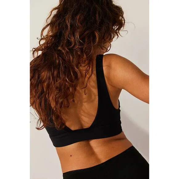 FREE PEOPLE Duo Corset Bralette / Black - Picture 8 of 12